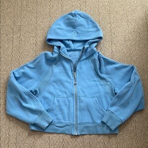 Lululemon Blue Zip-Up Scuba xs/s
